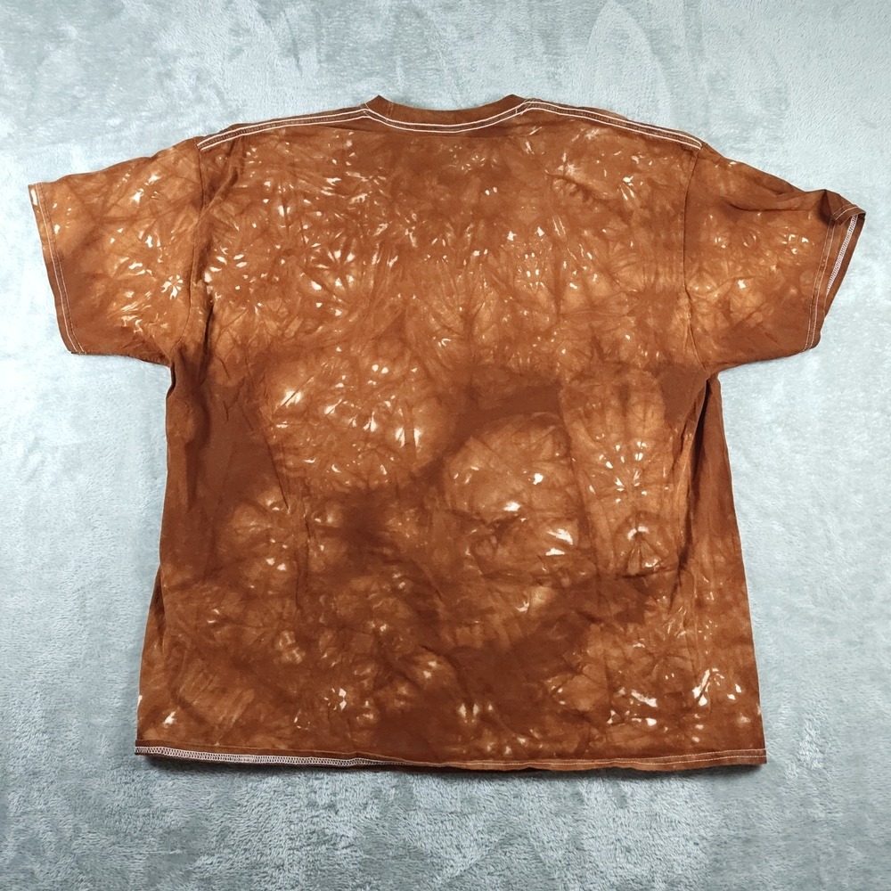 The Mountain Cat Chipmunk Shirt Mens XXL Brown Tie Dye Kitty Kitten  Squirrel - Picture 2 of 6